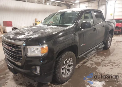 2022 GMC Canyon At4 W/Leather from USA, damaged, VIN 1GTG6FEN7N1169941